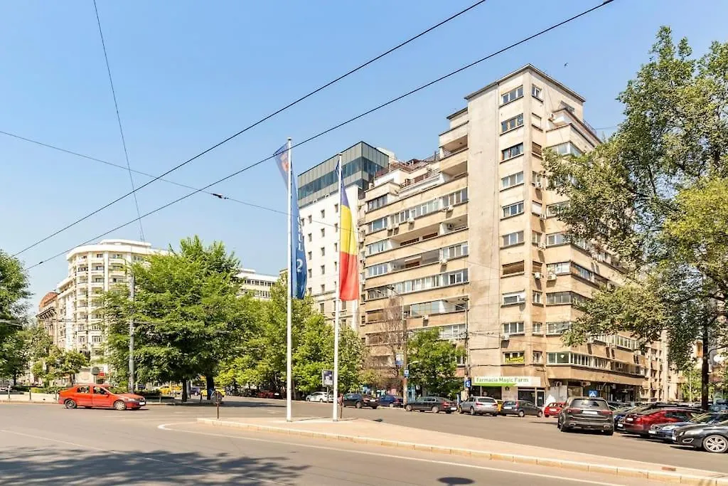 Apartment Intercontinental Apart - Massage Terrace Fireplace Bucharest