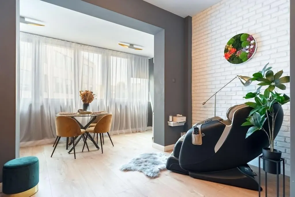 Apartment Intercontinental Apart - Massage Terrace Fireplace Bucharest